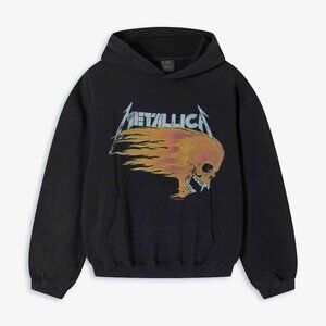 Metallica Themed Hoodie Size M
